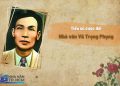 Tiểu sử nhà văn Vũ Trọng Phụng